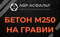 Бетон М250 на гравии в Косино